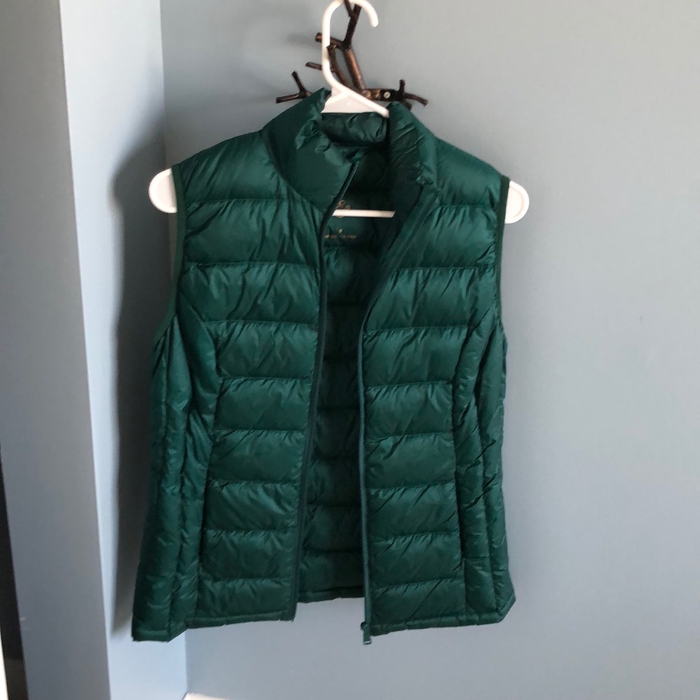 Emerald green vest